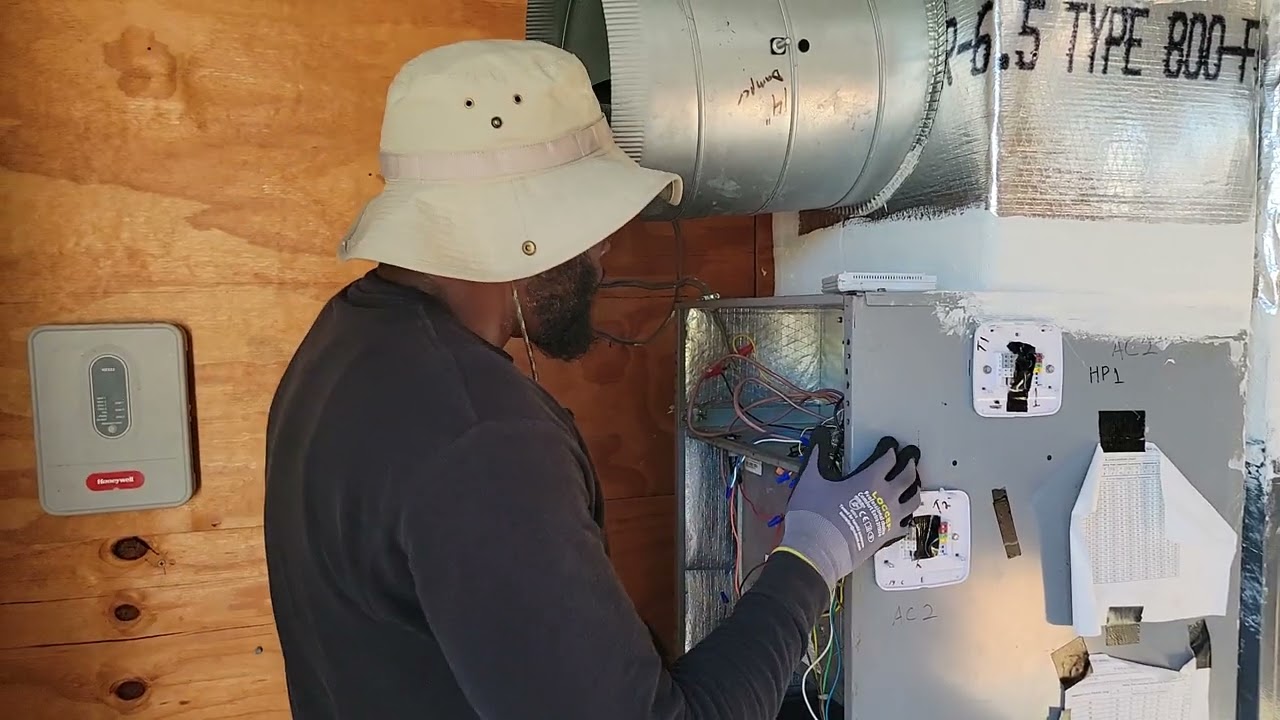 Cyntonio Johnson: HVAC Training: Thermostat Wiring and Voltage Transition Explained