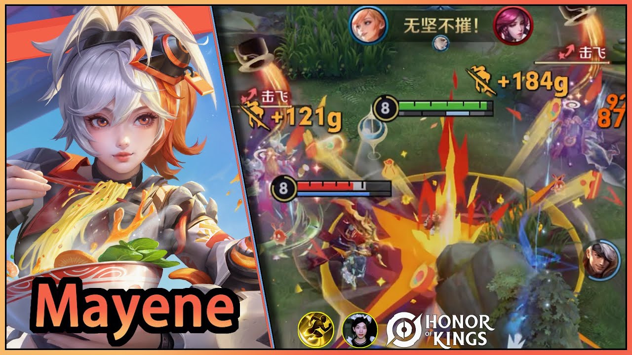 Mayene｜Mayene is one of the best skins.｜Mayene &eacute; uma das melhores skins.｜Honor of Kings