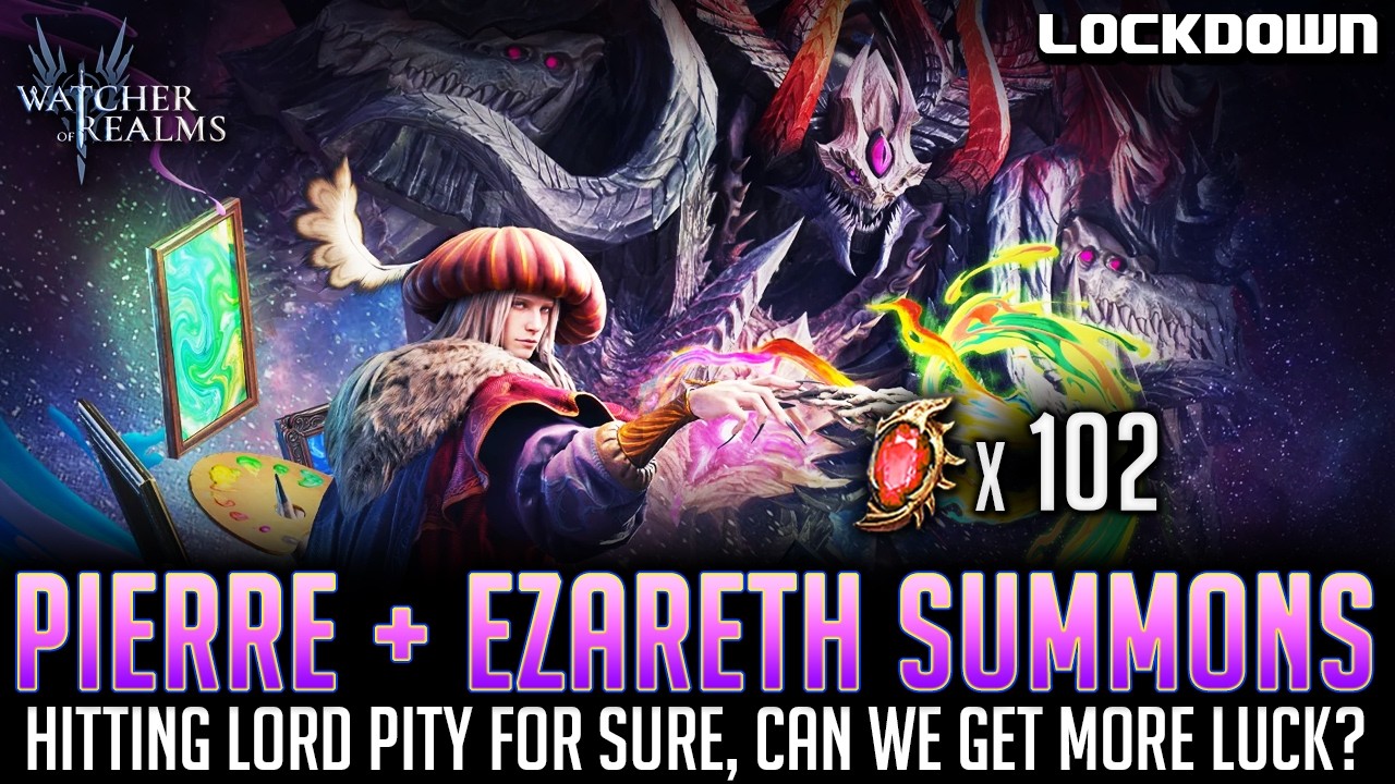 WOR: Ancient Summons for Pierre and Ezareth! Watcher of Realms Pulls