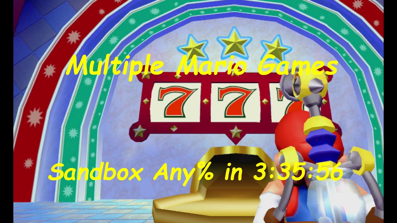 2nd EVER 1:2X SMS | Multiple Mario Games - Sandbox Any% in 3:35:56