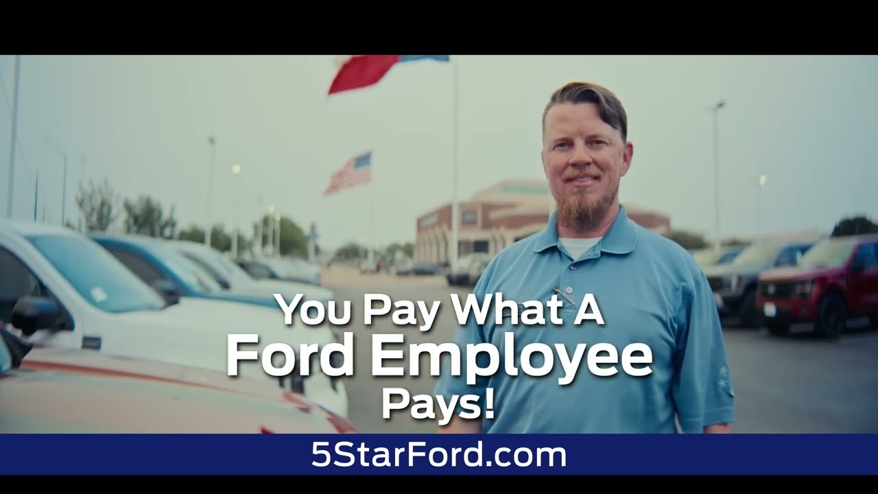 Sam Pack - Five Star Ford NRH - Employee Pricing Plus - May 2025