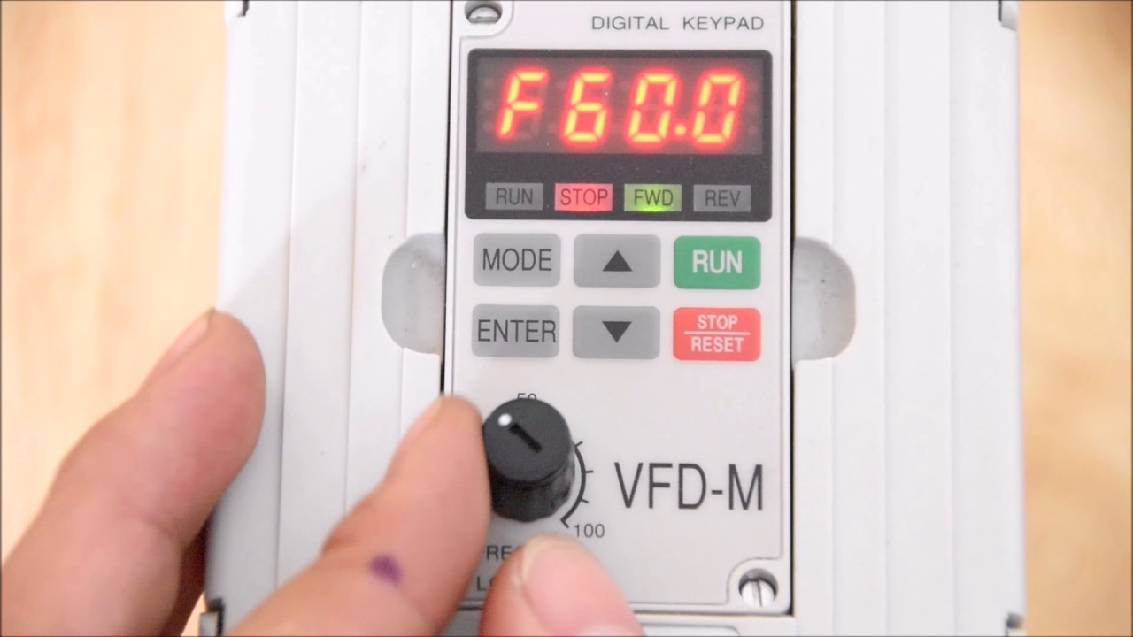 台達 VFD-M 變頻器 簡易操作說明
