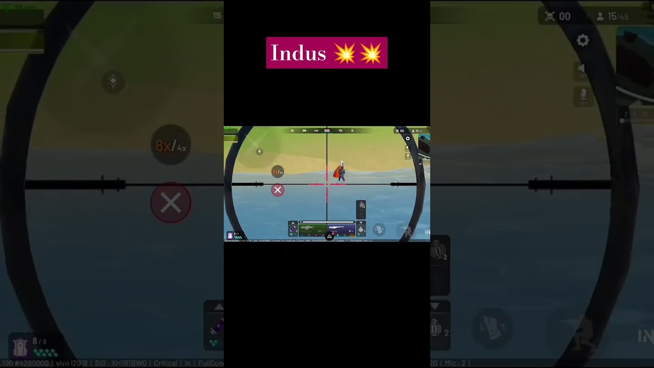Indus battle royale game/ #indusbattleroyaletimessquare #shorts #gaming#indus #indusgamefullgameplay