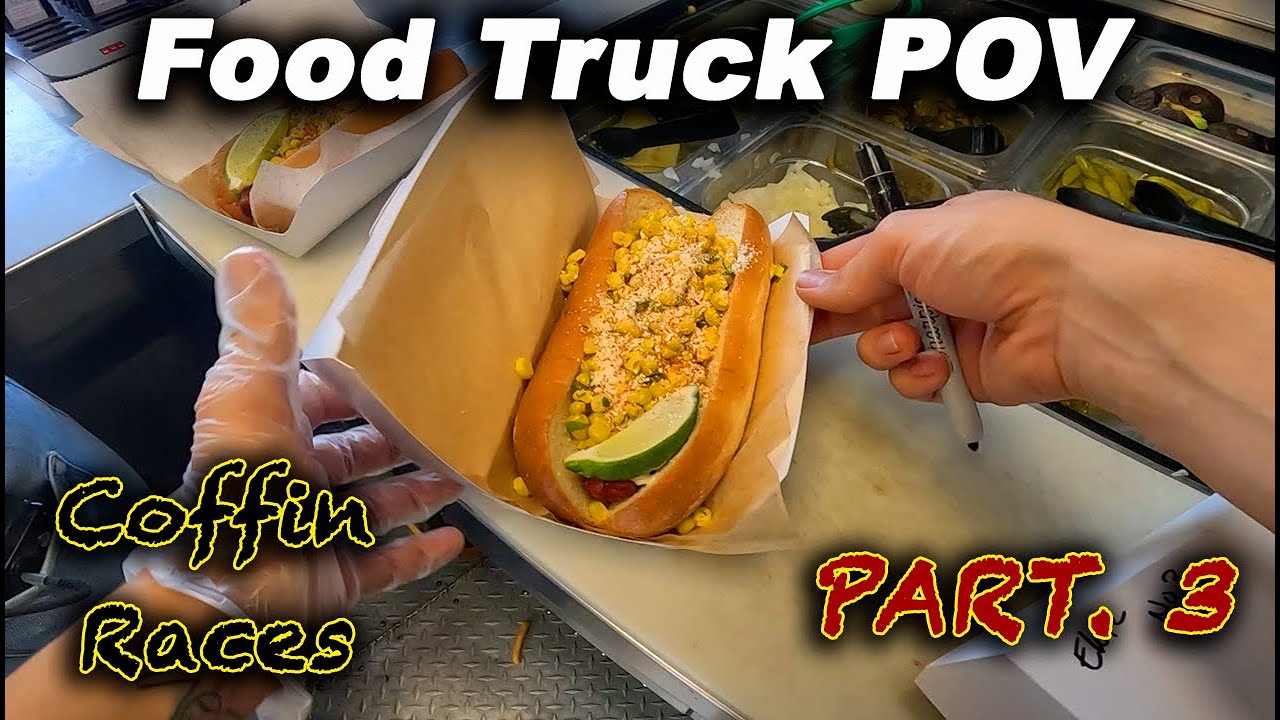 Food Truck Cooking POV | Halloween Hot Dogs | Part 3