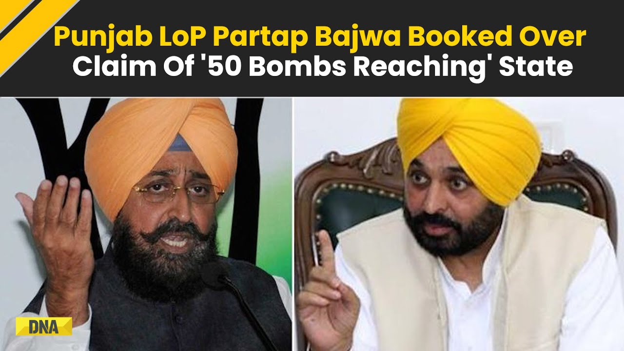 Punjab Police Booked Congress Leader Partap Bajwa Over Claim Of '50 Grenades Present In Punjab'