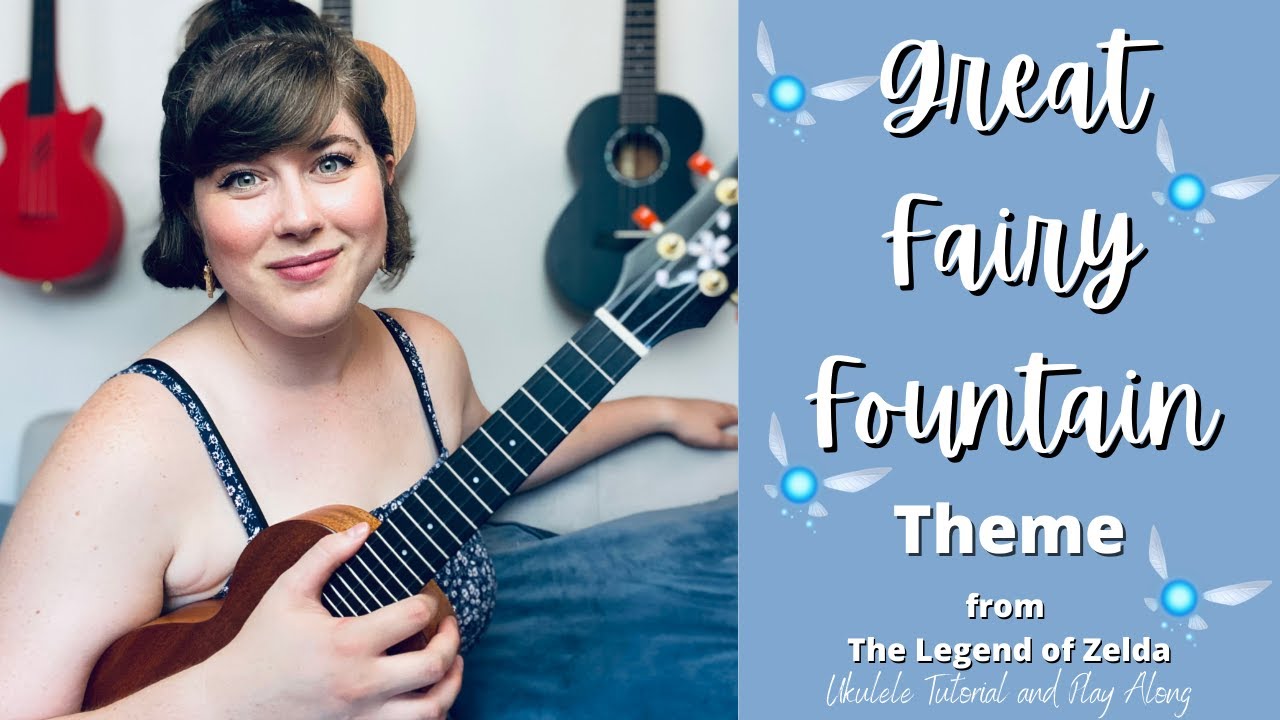 The Great Fairy Fountain Theme from The Legend of Zelda Ukulele Tutorial | Cory Teaches Music