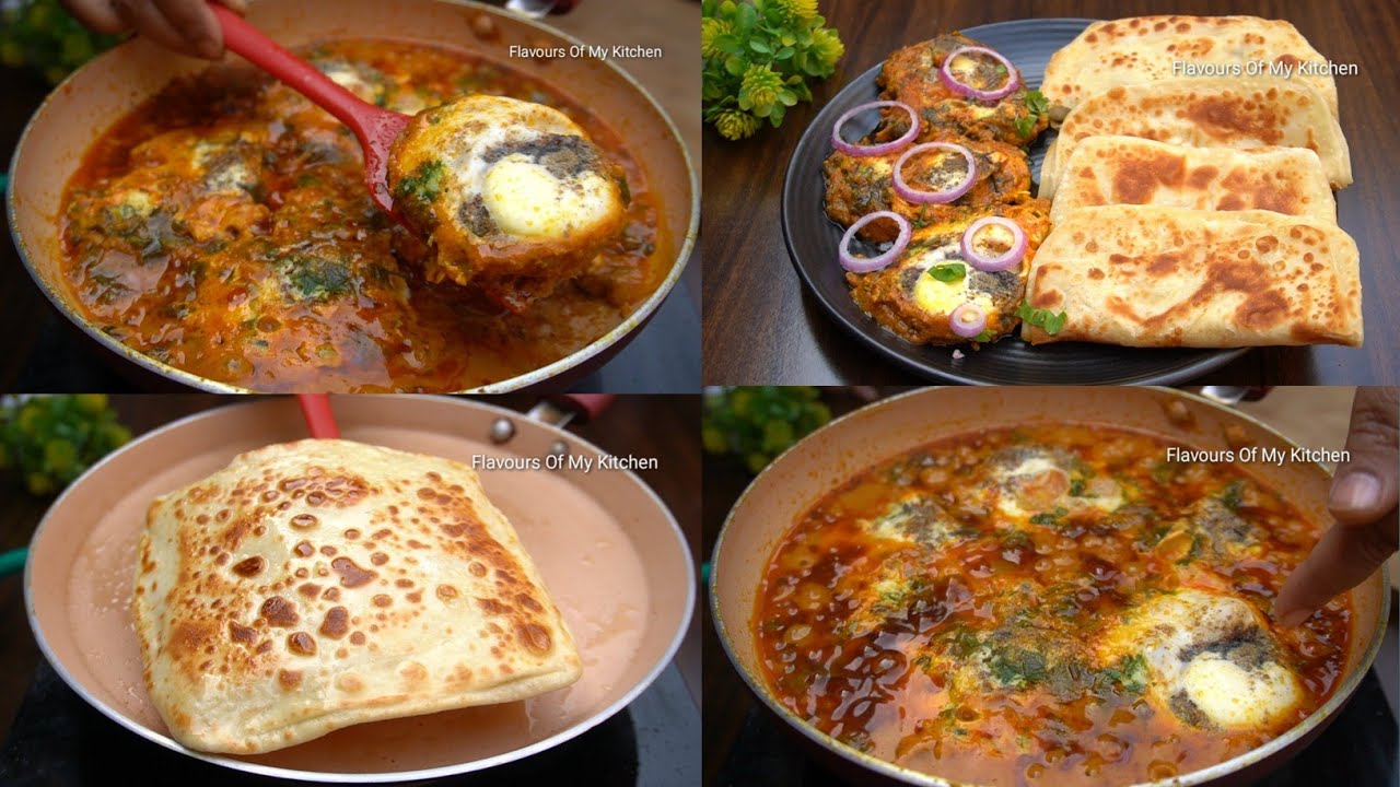 Egg Lababdar With Milk Paratha | अंडा लबाबदार और दूध वाला पराठा कैसे बनाएं