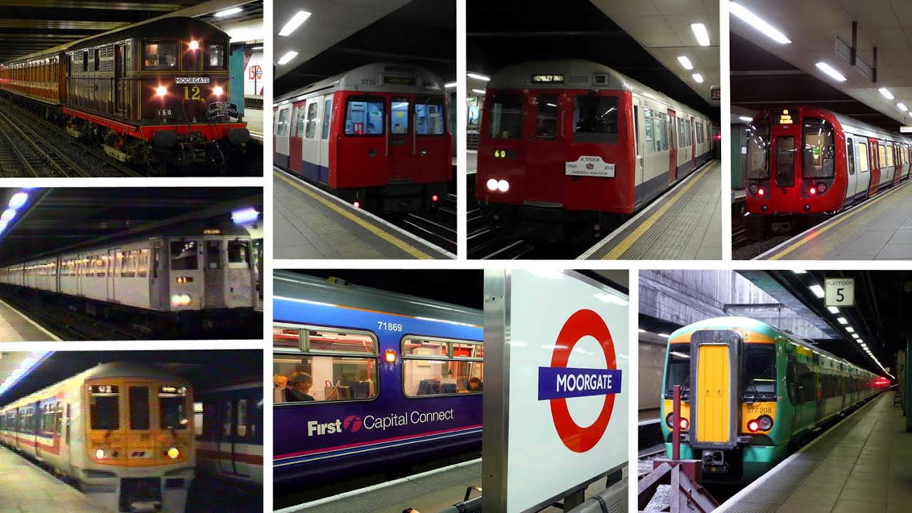 Moorgate Station Railway Contrasts Part 2