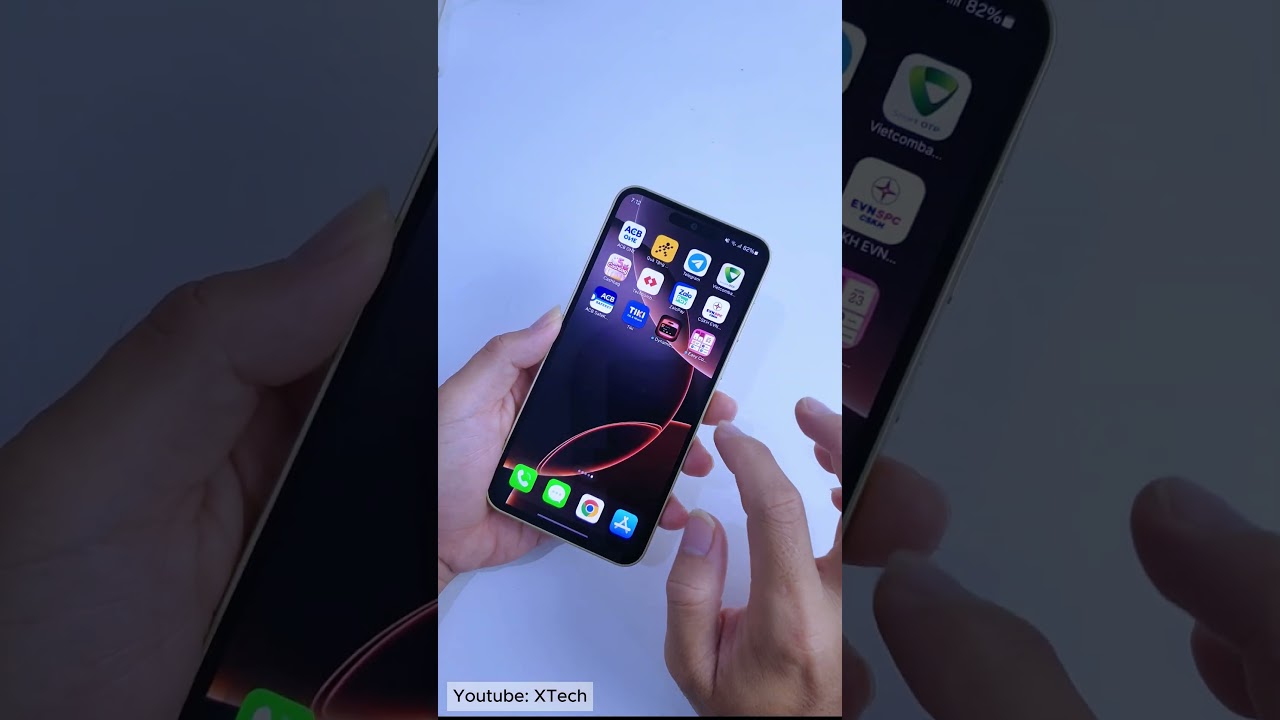 iPhone Launcher For Android #smartphone