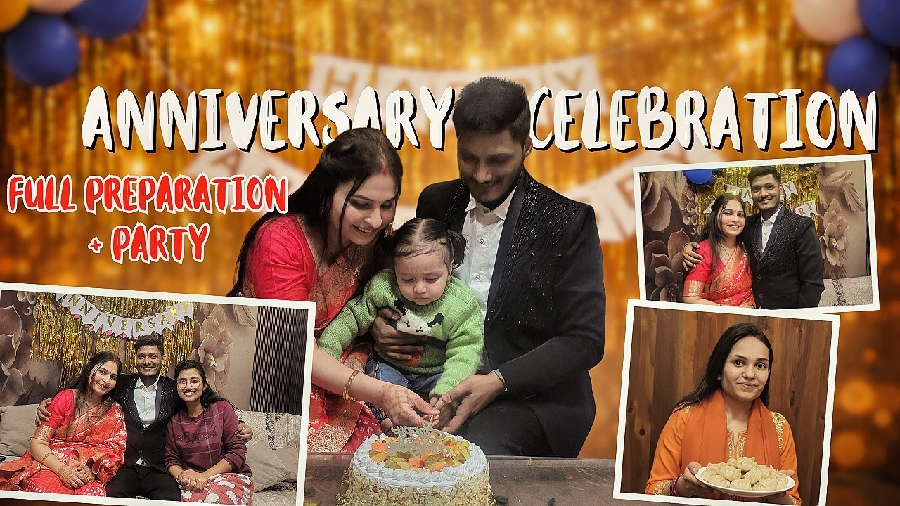 Bhai-Bhabhi Anniversary Celebration 🎉 | Kitchen Prep, Cousins Chaos & UNO Till 2AM 😭