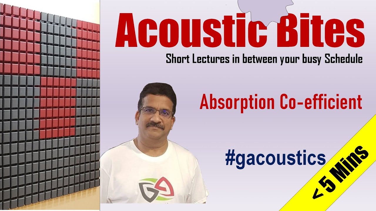 Acoustics Bites - Absorption Coefficient