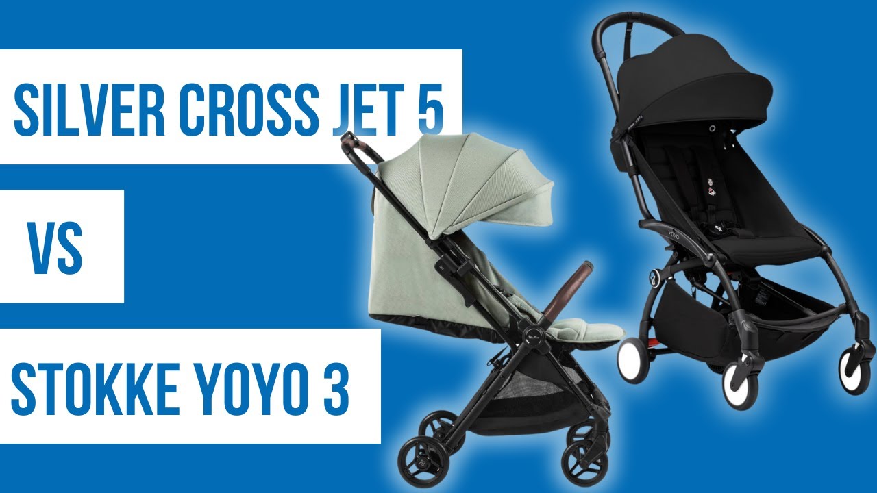 Stokke Yoyo 3 vs. Silver Cross Jet 5 Stroller Comparison|Best Lightweight Travel Strollers 2024/2025