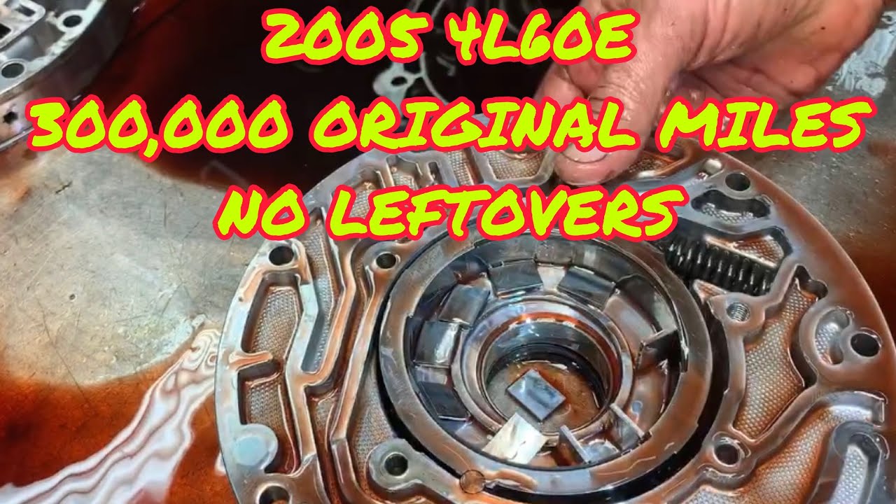 2005 4L60E 300,000 miles no leftovers... Performance coming on up!!!