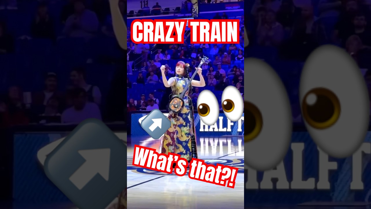 SHE SHREDS CRAZY TRAIN 🚂