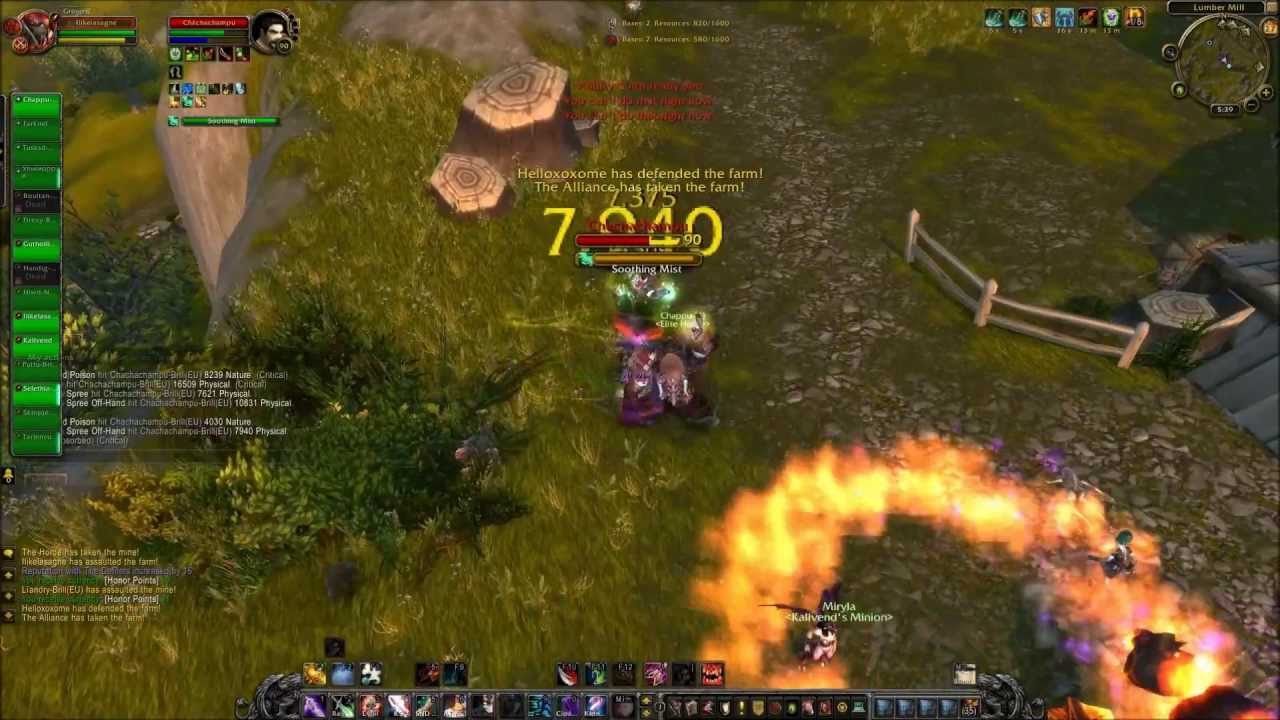 GlaivezWoW - WoW 5.4 PTR Combat rogue PvP Montage HD