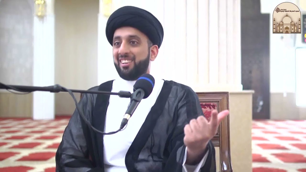 الكافي  - باب  أن الأئمة (ع) يعلمون علم ما كان وما يكون وانه لا يخفى عليهم شي - سماحة العلي السيد