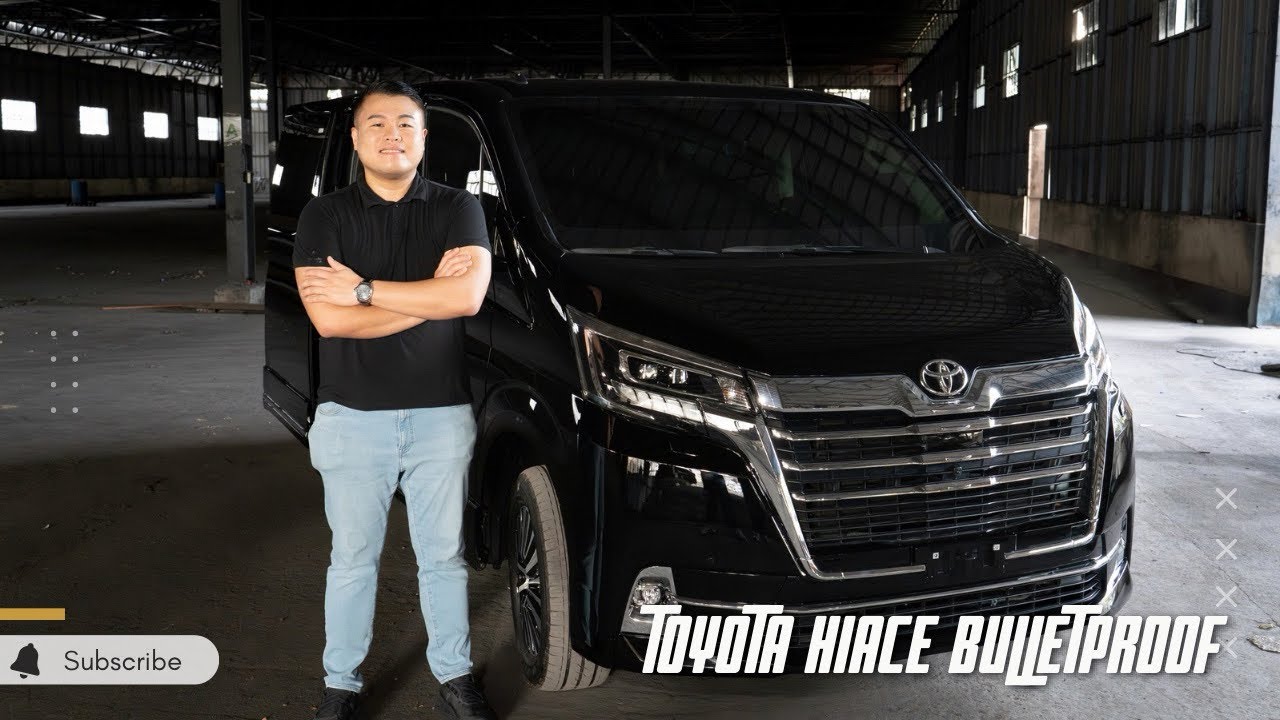 Bulletproof Level B6 for this Toyota Hiace Super Grandia Elite 