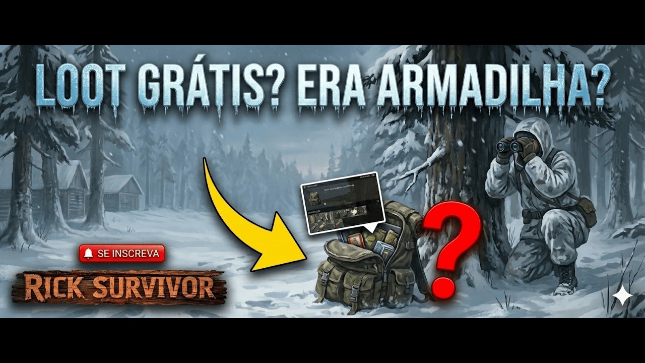 Day Z  ACHEI UMA MOCHILA CHEIA DE LOOT NA FLORESTA... ERA ARMADILHA?