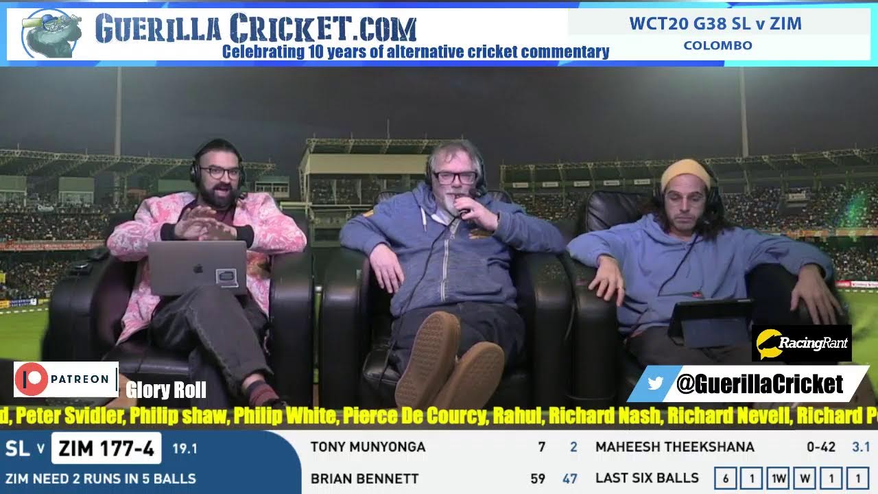 WCT20 G38 SL v ZIM, Colombo