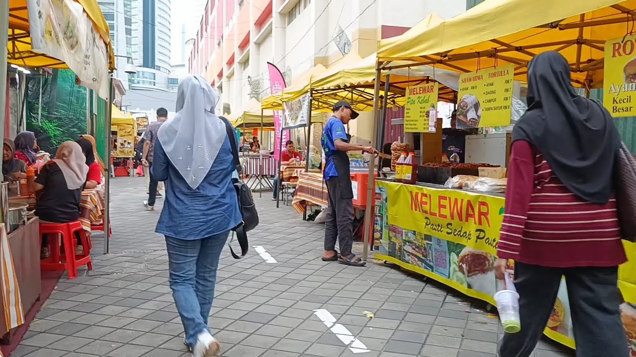 Jalan Kaki Dari Masjid Jamek Ke Jalan TAR (Masjid India) Malaysia | Little India Kuala Lumpur