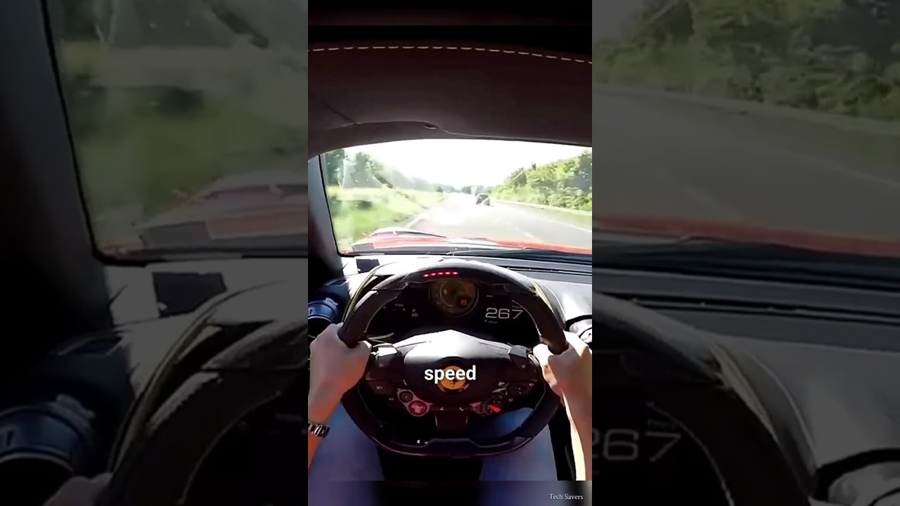 На немецких автобанах нет ограничения скорости