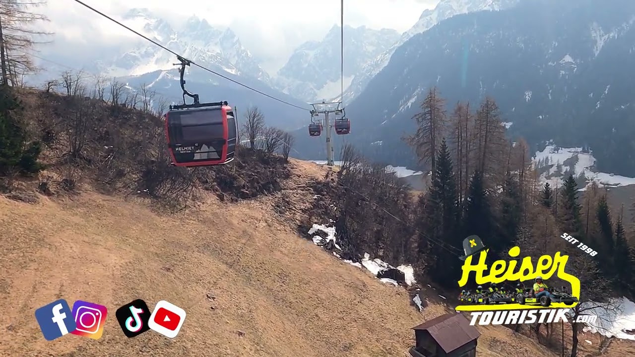 Helmjet Sexten Helm Aufstiegsanlage Hochpustertal Dolomiten 3 Zinnen Skigebiet