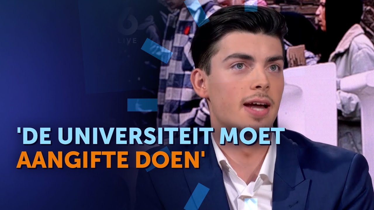 Radboudstudent roept universiteit op: 'Doe aangifte tegen Harry Pettit'