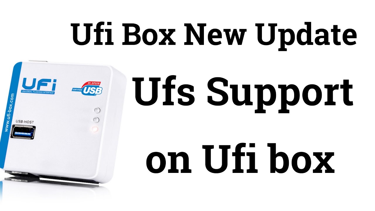 Ufi Box New Update UFS ToolBox | Latest UFI Update Free Download | Ufs Support on Ufi box