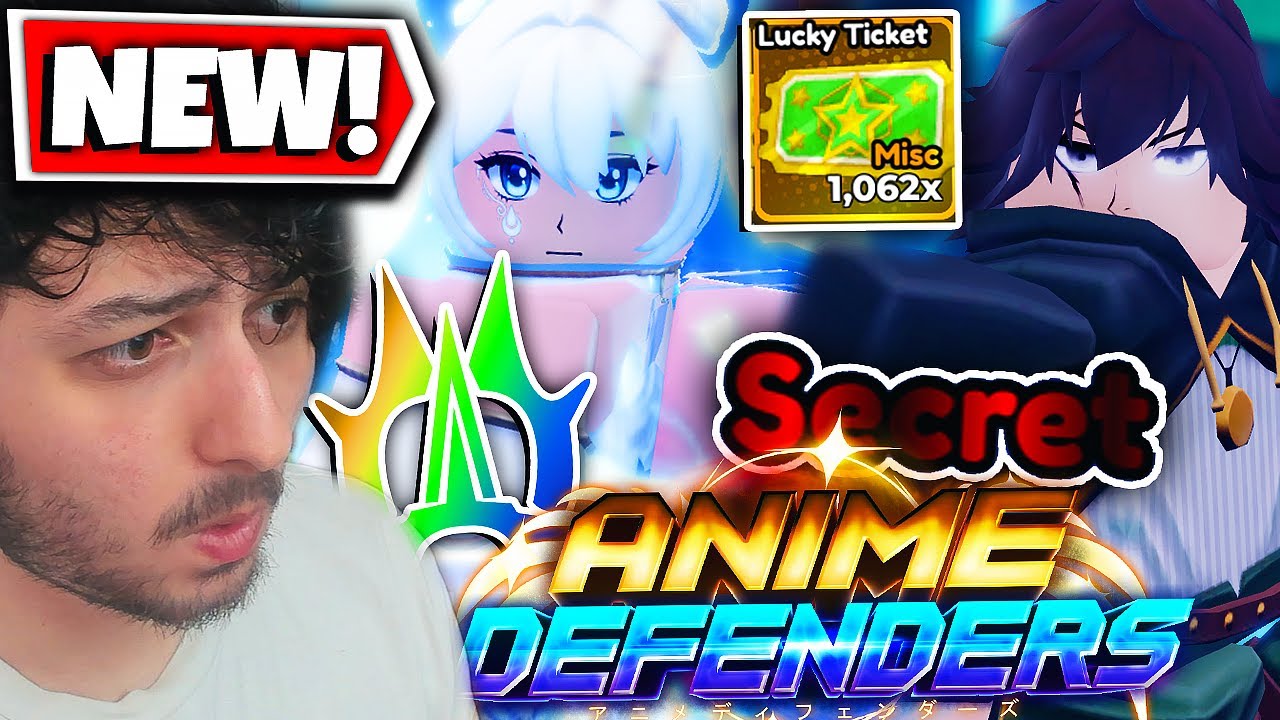 Getting the New *OVERPOWERED* Secret Portal unit in Anime Defenders Roblox