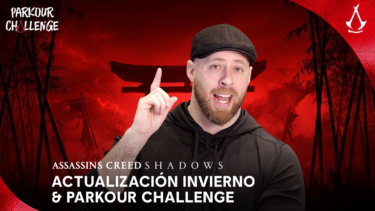 Assassin's Creed Shadows: Actualización de invierno y desafío de parkour