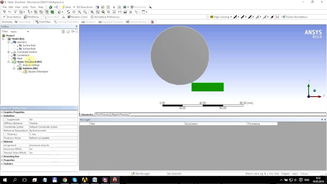 Ansys metal rolling tutorial