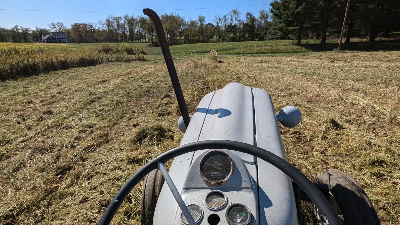 Field Clean Up With The Ford 4000 SOS