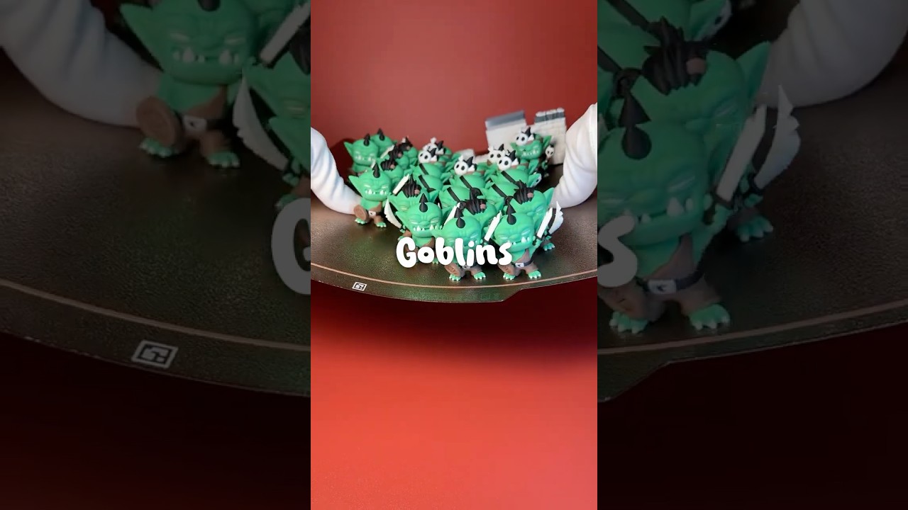 Goblins -  Easy Multicolor FDM D&D Minis (No supports)