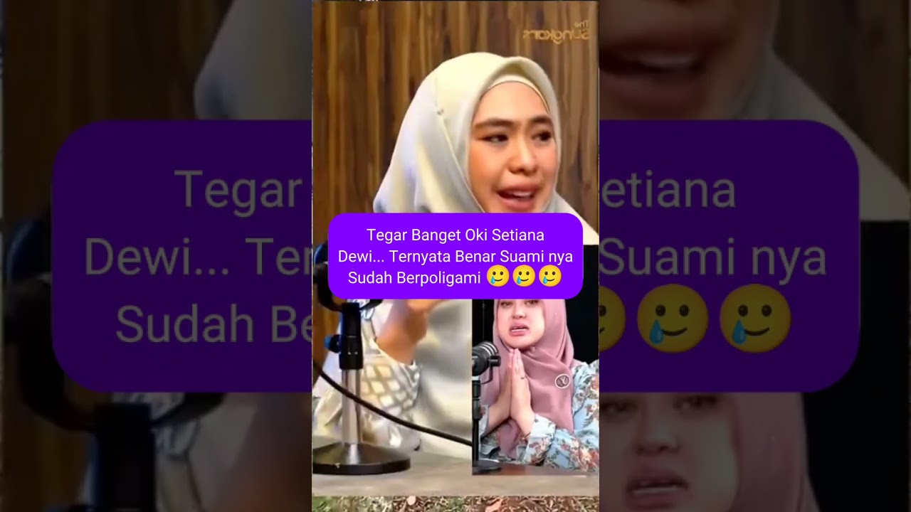 Ternyata benar Suami dari ustazah oki Setiana dewi Berpoligami 🥲 #okisetianadewi #riaricis