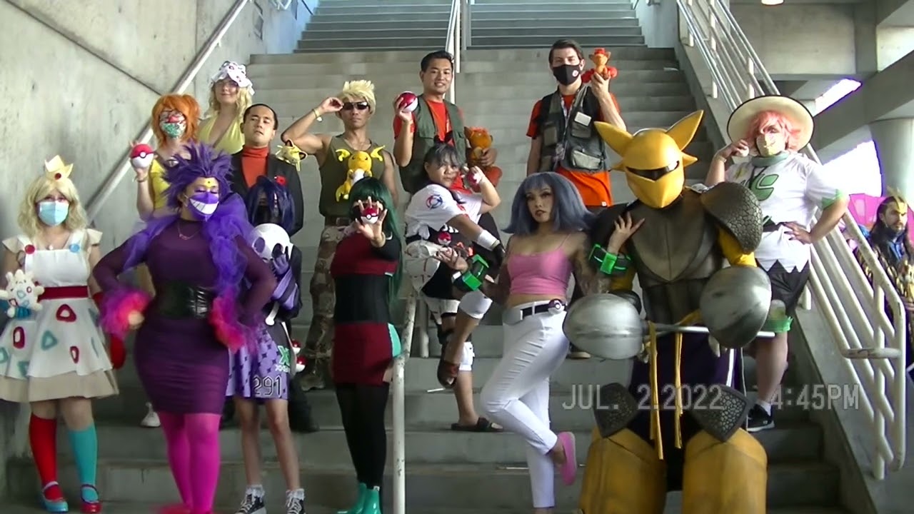 Anime Expo 2022 - Day 2 - Pok&eacute;mon cosplay photo shoot