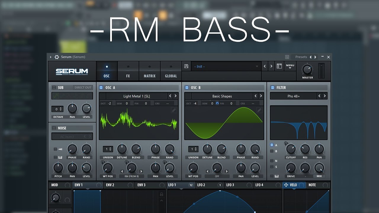 RM Dubstep Bass - Serum Tutorial