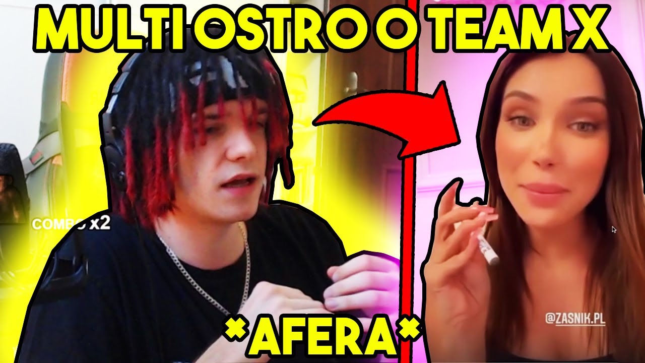 MULTI OSTRO O TEAM X *afera*