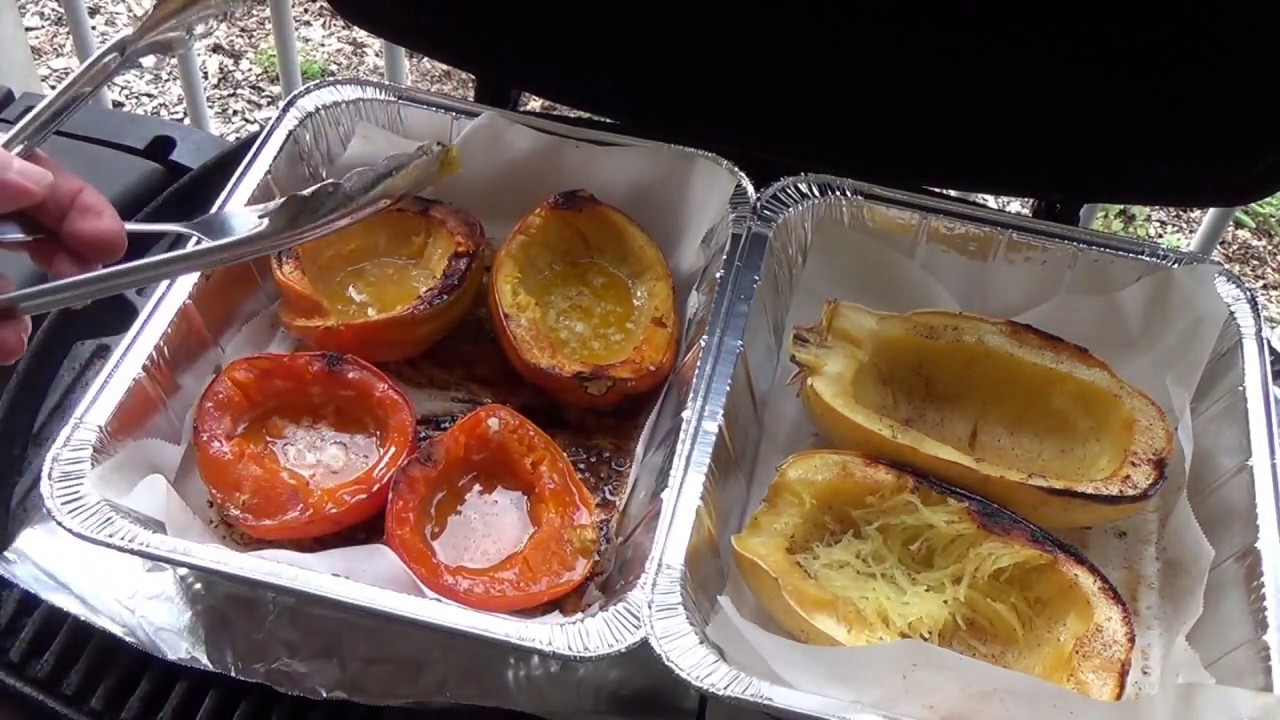 Winter Squash on the Grill EASY