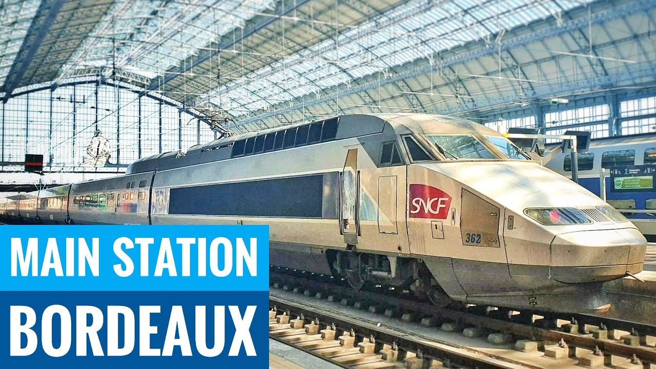 Bordeaux Gare Saint Jean Main Train Station - Traveling France 🇨🇵