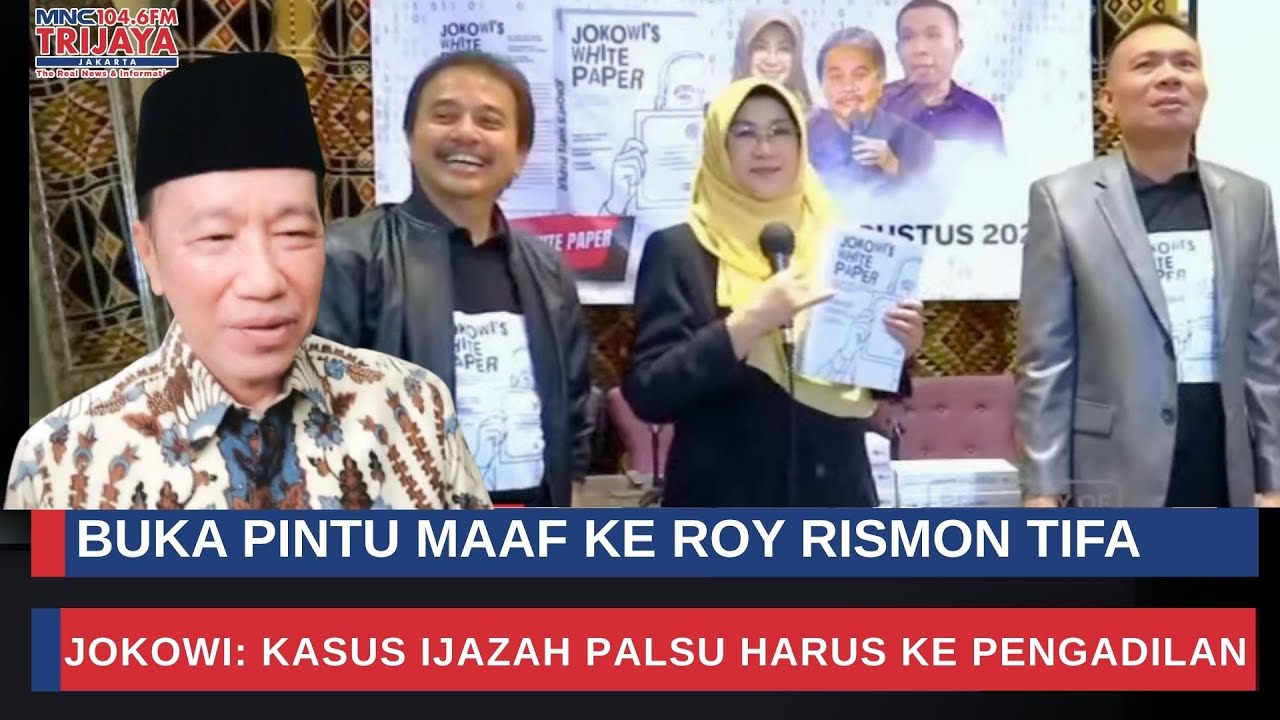 Polemik Ijazah, Jokowi Pisahkan Tegas antara Kemanusiaan dan Hukum | Trijaya Update