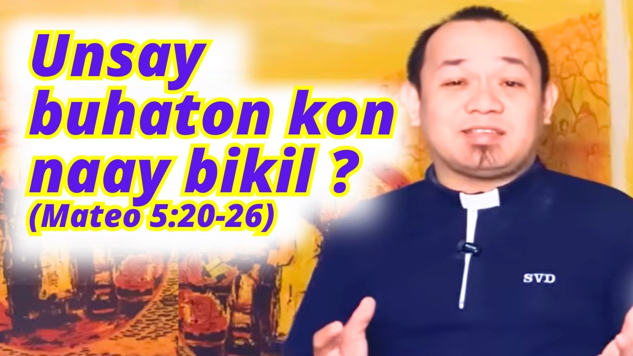 [CEBUANO]: February 27, 2026 | Mateo 5:20-26 | Biyernes sa Unang Semana sa Kwaresma, Cycle A