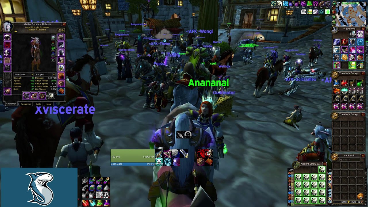 Classic raiding! MoP and anniversary.