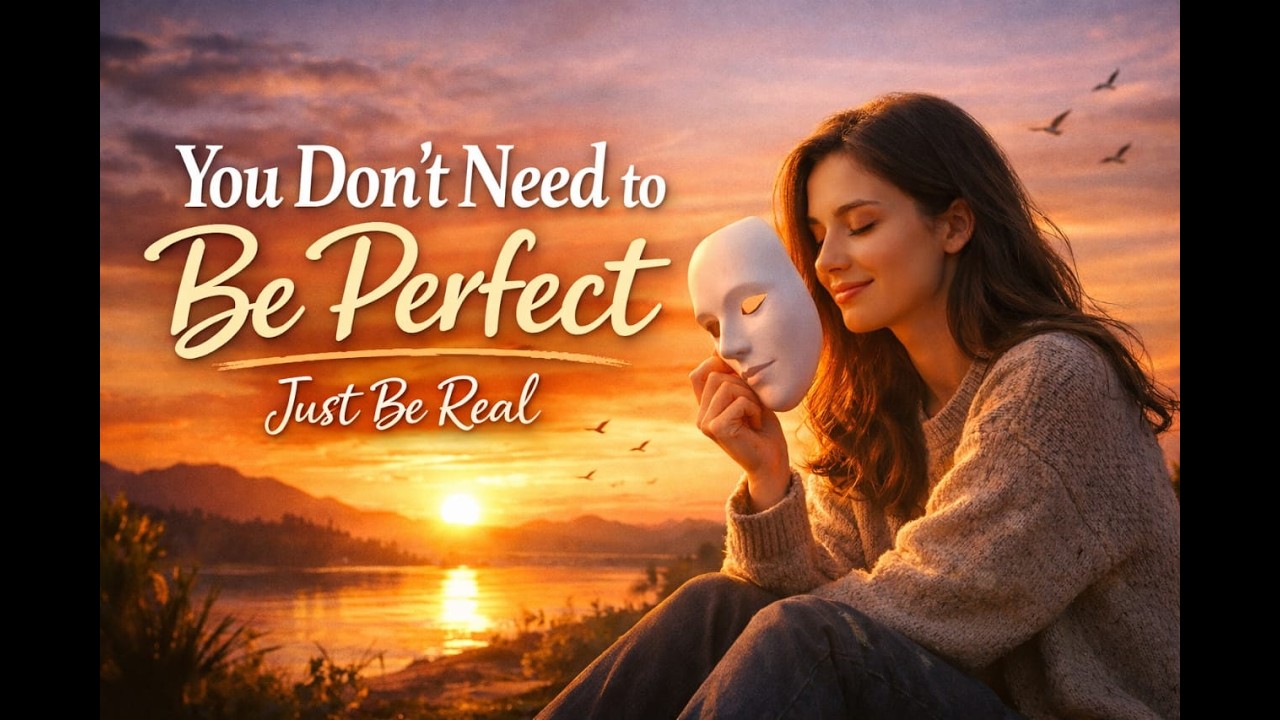 “You Don’t Need to Be Perfect — Just Be Real”.