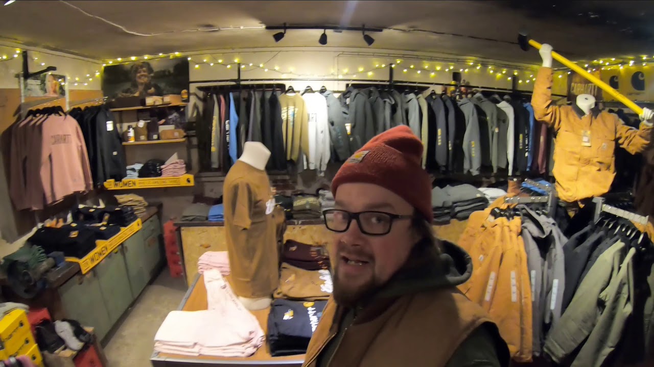 Haaralan tilan Carhartt Workwear myymälä