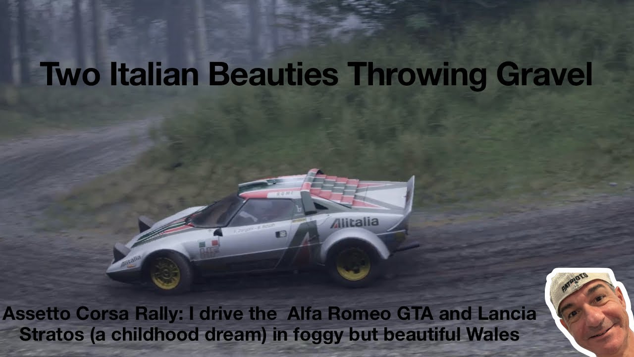 Assetto Corsa Rally: Two Italian Beauties Throwing Gravel