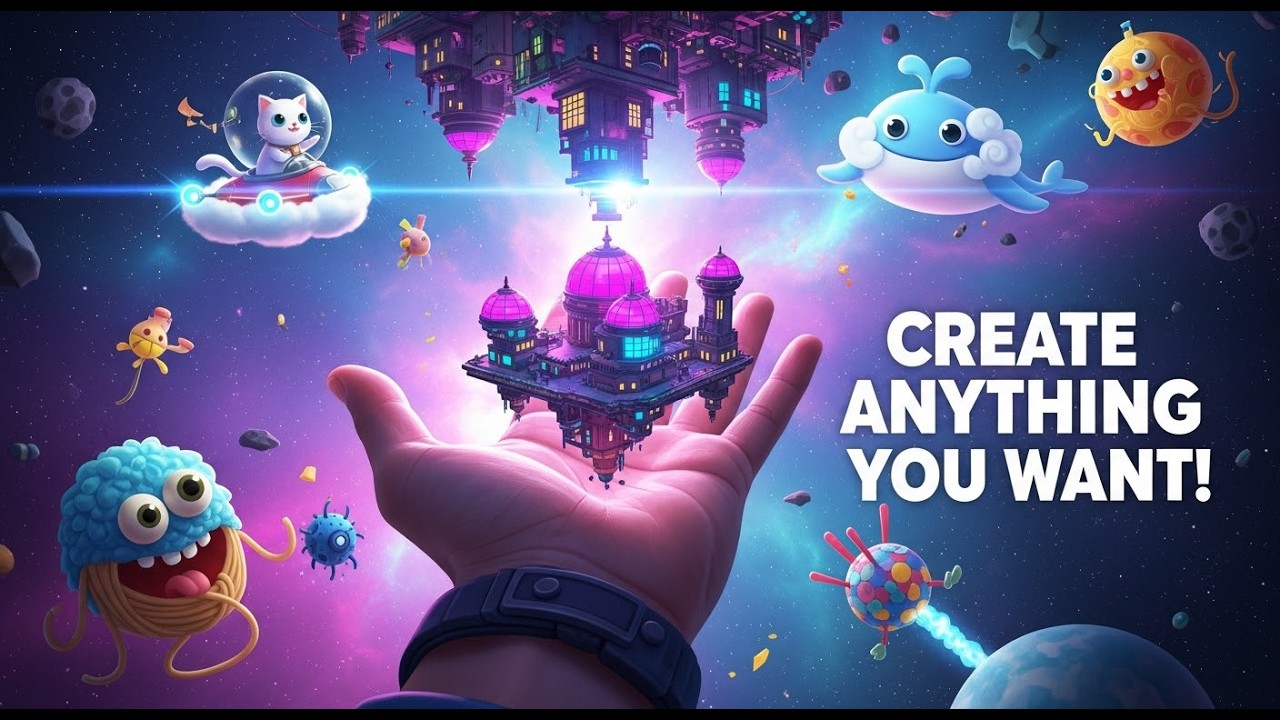 This Game Lets You Create Anything You Want! 😱
