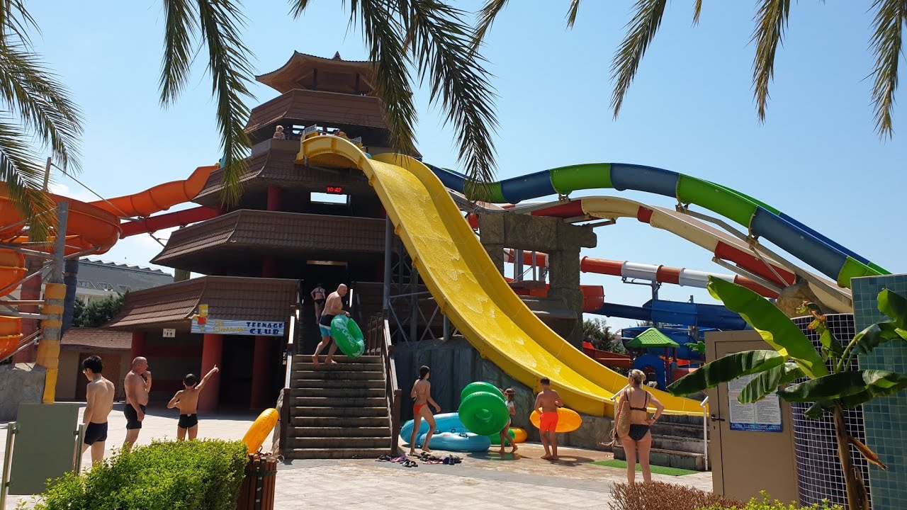 #Aquapark #Taj Mahal #Royaldragon #Turkey #Side #Аквапарк