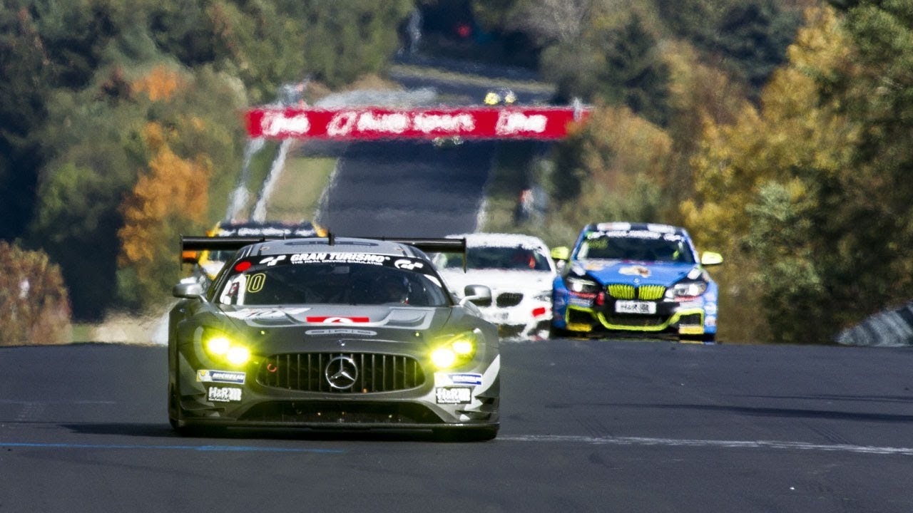 R8 LMS evo, E30 M3, M235i racing, Vantage GT3, Manta, 488 GT3,  GT86, ... VLN race 9 2018