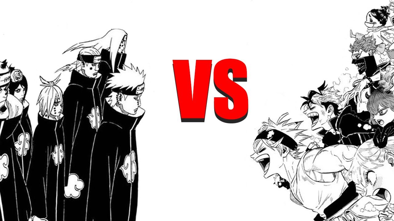 The Black Bulls Vs The Paths of Pain (Naruto Vs Black Clover)
