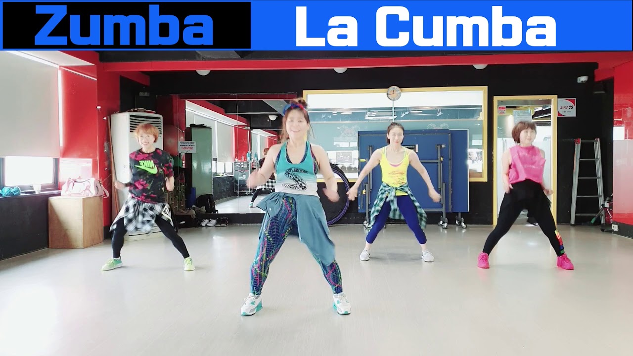 La Cumba //Zumba // Dance Fitness // easy dance // 라쿰바 줌바// 거울모드 //